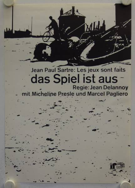 Das Spiel ist aus originales deutsches Filmplakat (R70s)